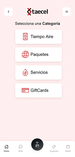 App Recargas Telcel. Comisión por vender recargas electronicas de todas las compañias por internet.